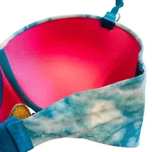 PINK Victoria's Secret Multi Way Lightly Lined Bra sz S strapless or Racerback - Picture 10 of 14